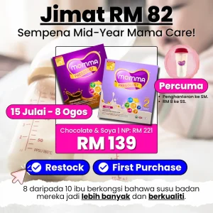 Promosi MOMMA® Pregolact® Mid Year Mama Care - Chocolate & Soya