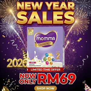 New Year Sale : MOMMA® Pregolact® Perisa Soya